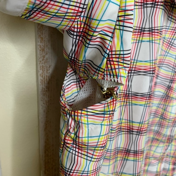 Puma Multi Color Stripe Arm Zip Off Jacket - Picture 3 of 10